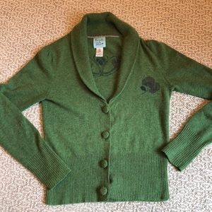 Anthropologie Kimchi & Blue collared cardigan